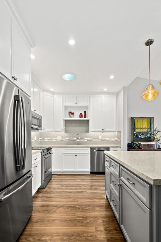 University Retirement Community model kitchen